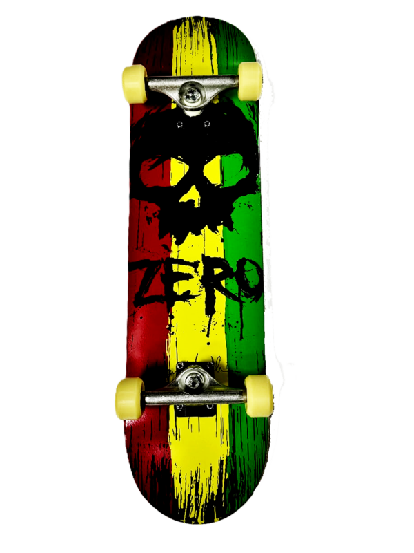 Zero Complete Skateboard - Yellow & Green