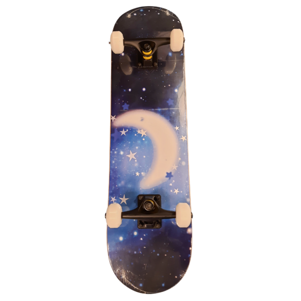 7 Layer Northeastern Maple Complete Skateboard -Deep Blue