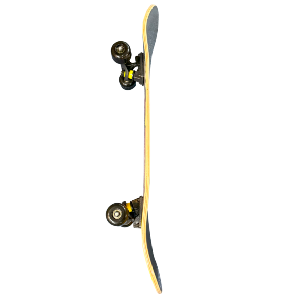 7 Layer Northeastern Maple Complete Skateboard - Black - Image 3