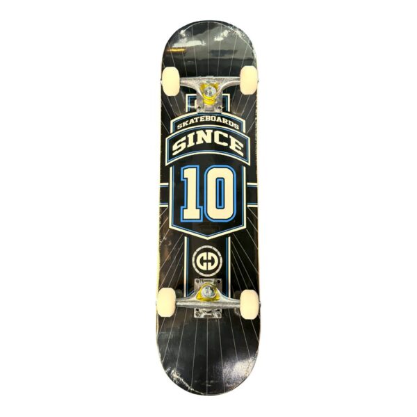 Grade A Chinese Maple Complete Skateboard - Black