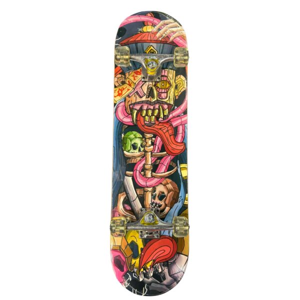 Thermal Transfer Pattern Complete Skateboard