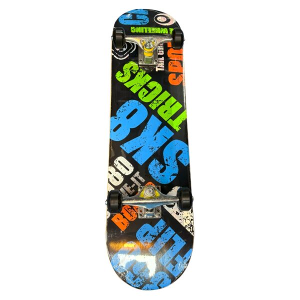 Grade A Chinese Maple Complete Skateboard - Blue