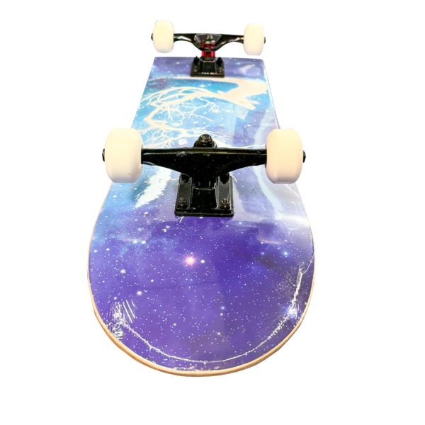 7 Layer Imported Northeastern Maple Complete Skateboard - Thunder - Image 3