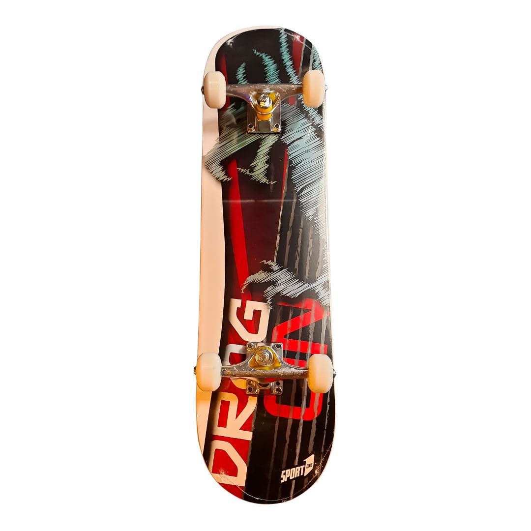 Grade A Chinese Maple Complete Skateboard - Drag On