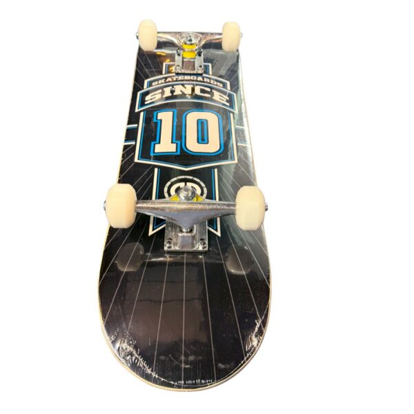 Grade A Chinese Maple Complete Skateboard - Black - Image 2