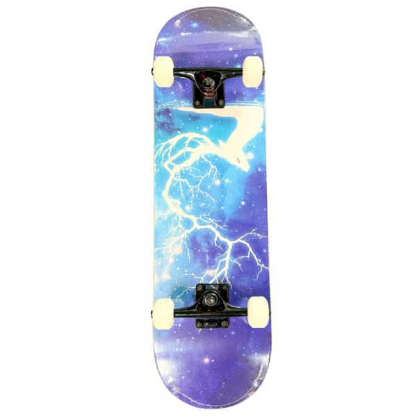 7 Layer Imported Northeastern Maple Complete Skateboard - Thunder